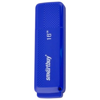 Флеш-диск 16 GB, SMARTBUY Dock, USB 2.0, синий, SB16GBDK-B Тайвань (Китай)