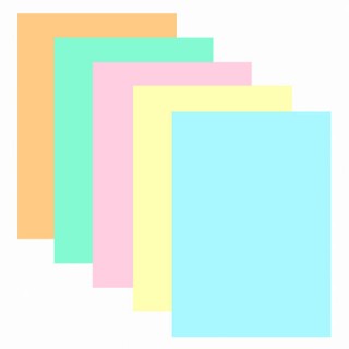 Бумага цветная BRAUBERG, А4, 80 г/м2, 250 л., (5 цветов х 50 листов), пастель, для офисной техники, 112463 Россия