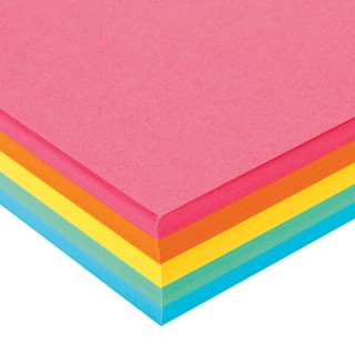 Бумага цветная BRAUBERG, А4, 80 г/м2, 250 л., (5 цветов х 50 л.), интенсив, для офисной техники, 112464 Россия