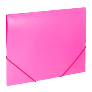 Папка на резинках BRAUBERG "Office", розовая, до 300 листов, 500 мкм, 228083 Россия