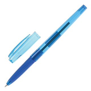 Ручка шариковая масляная с грипом PILOT "Super Grip G", СИНЯЯ, узел 0,7 мм, линия письма 0,21 мм, BPS-GG-F-L Япония