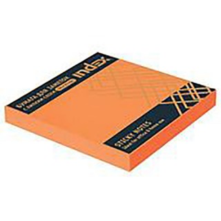 Бумага для заметок с липким слоем, разм. 76х76 мм, неоновая оранжевая, 100 л., арт. I453805, Китай