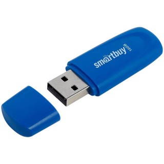 Флеш-диск 16 GB SMARTBUY Scout USB 2.0, синий, SB016GB2SCB Китай