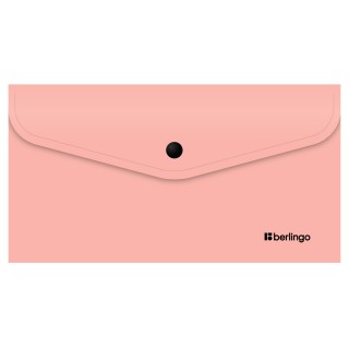 Папка-конверт на кнопке Berlingo "Instinct" С6, 200мкм, фламинго EFb_06513 Китай