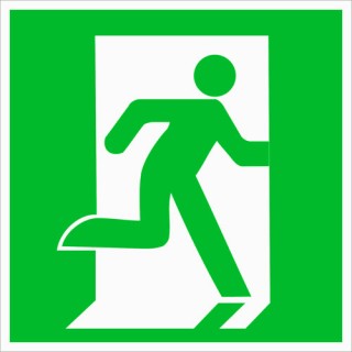Выход здесь (правосторонний)