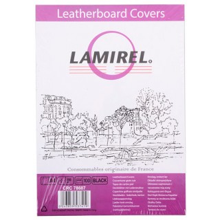 Обложка Lamirel Delta A4 картон 250 г/мпод кожу цвет зеленый 100шт, Китай