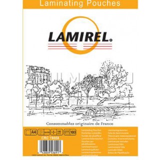 Пленка для ламинирования Lamirel LA-78658 А4 100мкм 100шт., Китай