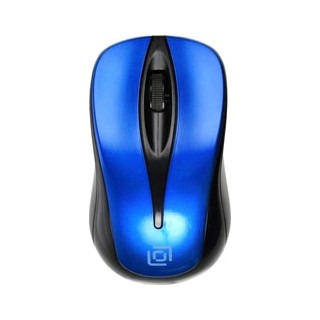 Мыш Oklick 675MW черный/синий оптическая (800dpi) беспроводная USB (2but), Китай