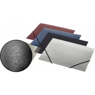 Папка на резинках SIMPLE, ф.А5, черный, материал PP, плотность 600 мкр арт.0410-0058-01, Китай