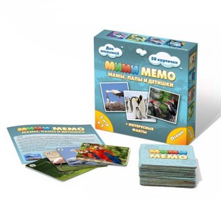Настольная игра "Ми-Ми-Мемо. Птицы" 8052/36 арт.4260152, Россия