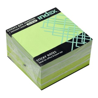 Бумага для заметок с липким слоем , 76х76 мм, зеленая пастель, 450 л., арт. I433817, Китай