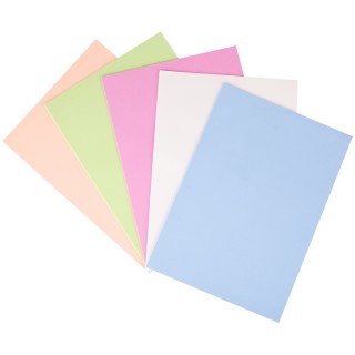 Цветная пористая резина (фоамиран) ArtSpace, А4, 5л., 5цв., 2мм, пастель, КИТАЙ