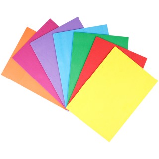Цветная пористая резина (фоамиран) ArtSpace, А4, 7л., 7цв., 2мм, интенсив, КИТАЙ