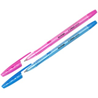 Ручка шариковая Berlingo "Tribase Sparkle" синяя, 0,7мм CBp_70962, Китай