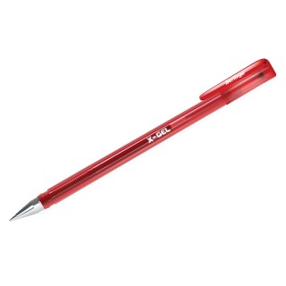Ручка гелевая Berlingo "X-Gel" красная, 0,5мм CGp_50122 Китай
