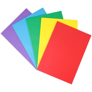 Цветная пористая резина (фоамиран) ArtSpace, А4, 5л., 5цв., 2мм, интенсив Фа4_37716 Китай