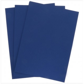Обложки для переплета картон синие А4 230 г/м (100 шт/уп), Китай