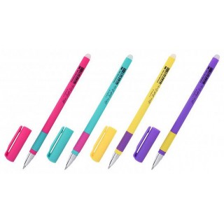 Ручка гел. LOREX NEON Slim Soft Grip 0,5мм синий ultra-soft touch "пиши-стирай" LXEPSSG-NN4 Китай