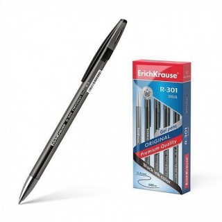 Ручка гел. ErichKrause Original Gel Stick R-301 0,5 мм черный кругл. корп. 42721 Китай