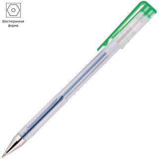 Ручка гелевая OfficeSpace зеленая, 0,5мм GPA100/GR_1723 Китай