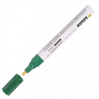 Маркер-краска лаковый INFORMAT PAINT PROFESSIONAL 4 мм зелен. круглый 1 шт KRR04G Китай