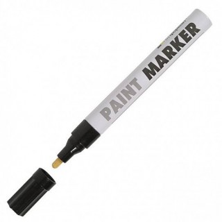 Маркер-краска лаковый INFORMAT PAINT PROFESSIONAL 2-4 мм черный круглый 1 шт KRR04K Китай