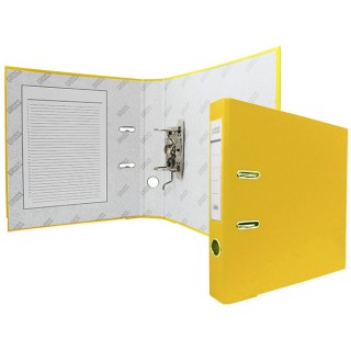 Регистратор А4 50мм полипропилен GROSS, желтый, ТС-553 (003) Китай