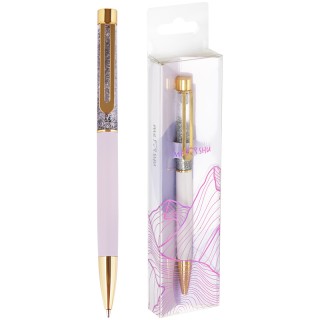 Ручка шариковая автоматическая MESHU "Lilac sand" синяя, 1,0мм MS_94123 Китай