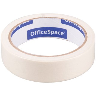 Клейкая лента малярная OfficeSpace, 25мм*25м, ШК КЛ_18612 Россия