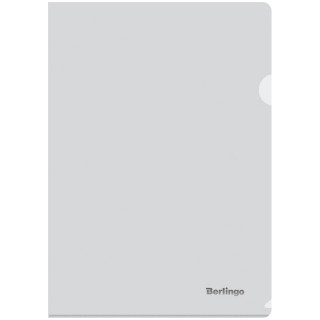 Папка-уголок Berlingo, А4, 180мкм, прозрачная бесцветная AGp_04106 Россия