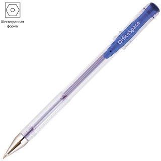 Ручка гелевая OfficeSpace синяя, 0,5мм GPA100/BU_1714 Китай