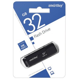 Флеш-диск 32 GB SMARTBUY Dock USB 3.0, черный, SB32GBDK-K3 Тайвань (Китай)