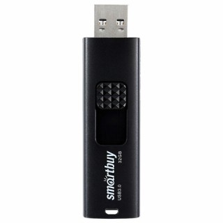 Флеш-диск 32 GB SMARTBUY Fashion USB 3.0, черный, SB032GB3FSK Китай