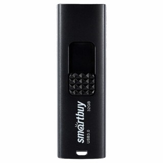 Флеш-диск 32 GB SMARTBUY Fashion USB 3.0, черный, SB032GB3FSK Китай