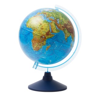 Глобус физический Globen, 25см, на круглой подставке Ке012500186 Россия