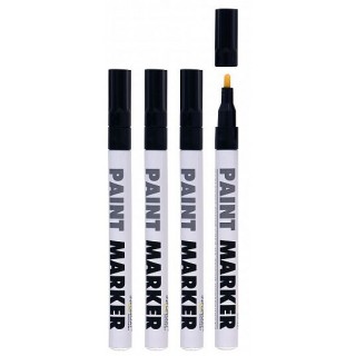 Маркер-краска INFORMAT PAINT PROFESSIONAL 2 мм черн. круглый 1 шт KRR02K Китай
