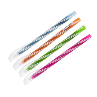 Ручка шарик. Linc CANDY синий 0,6 мм ассорти кругл. корп. игольчатый наконечник 7008/blue, Индия