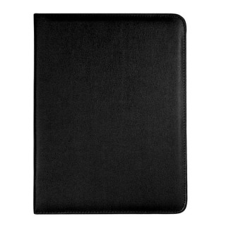 Папка А4 кож/зам черный с прижимом 129и , Россия