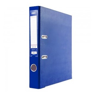 Папка-регистратор Deli, А4, 50мм, ПВХ, 1,8мм, тЈмно-синяя F81950DB, Китай