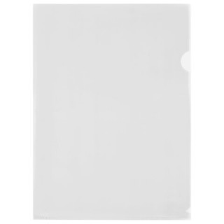 Папка-уголок А4 BRAUBERG UNIVERSAL, прозрачная, 0,10 мм, со штрихкодом, 273044, Китай