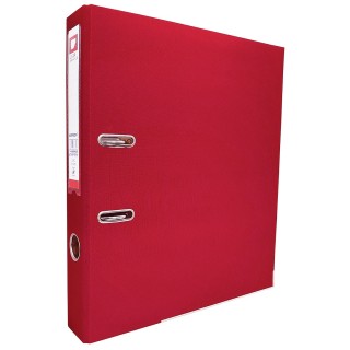 Регистратор А4, 75 мм, ПВХ, красный, WORPSON, Китай