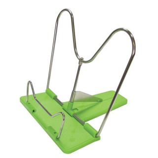 Подставка для книг и учебников GLOBUS, пластик / металл никелированный, ассорти, европодвес, 0001, Россия