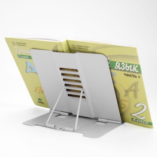 Подставка для книг и учебников большая ЮНЛАНДИЯ "Play Football", регулируемый наклон, металлическая, 237574, Китай