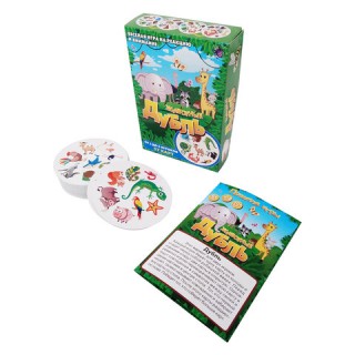 Игра настольная ДУБЛЬ 57 карточек, АССОРТИ 7 сюжетов, НИ, 67899, 112244, Россия