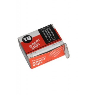 Скрепки 31мм 100шт треугольные никелированные, Китай