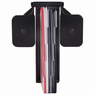 Демосистема настенная, регулируемый угол наклона, 10 цветных панелей А4, черная, BRAUBERG "SOLID", 236720 Тайвань (Китай)