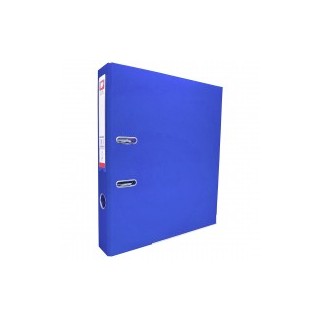 Папка-регистратор А4, 70мм, ПВХ синяя, ВО, Китай