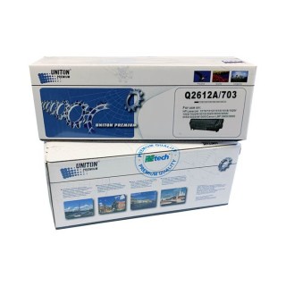 Картридж для HP LJ 1010/1012/1015/3030 Q2612A/CANON MF 4120 FX-10/CANON LBP 2900 Cartridge 703 Universal (2K) UNITON Premium, Китай