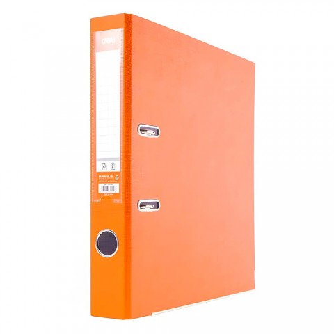 Папка-регистратор А4 Deli корешок 50мм, 1,8мм, оранжевый F819500, Китай