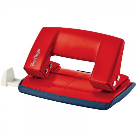 Дырокол Berlingo "Power TX" 10л., металлический, с линейкой, красный, KPh_10181, Индия, KPh_10181, Индия